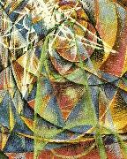 giacomo balla merkurius passerar framfor solen painting